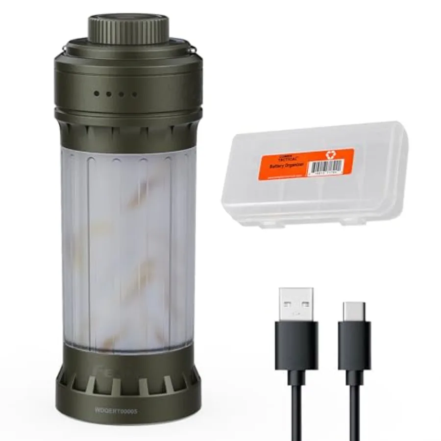 

Компактный фонарь CL22R 500 люмен, перезаряжаемый через USB, многофункциональный, с красным светом и разноцветной подсветкой для кемпинга и походов