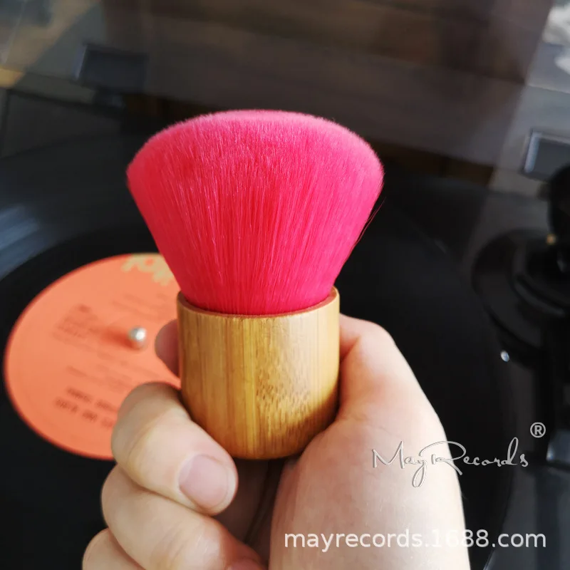 Vinyl Record Cleaning Brush, Dust Brush, Soft and Does Not Hurt The Disc