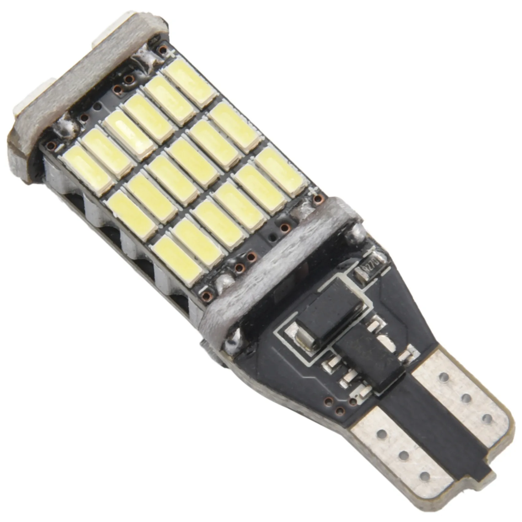 SYW-10Pcs T15 W16W LED Backup Light Bulb 920 921 912 Error Free 4014 45Smd Highlighting Brake Light Bulb Dc12v