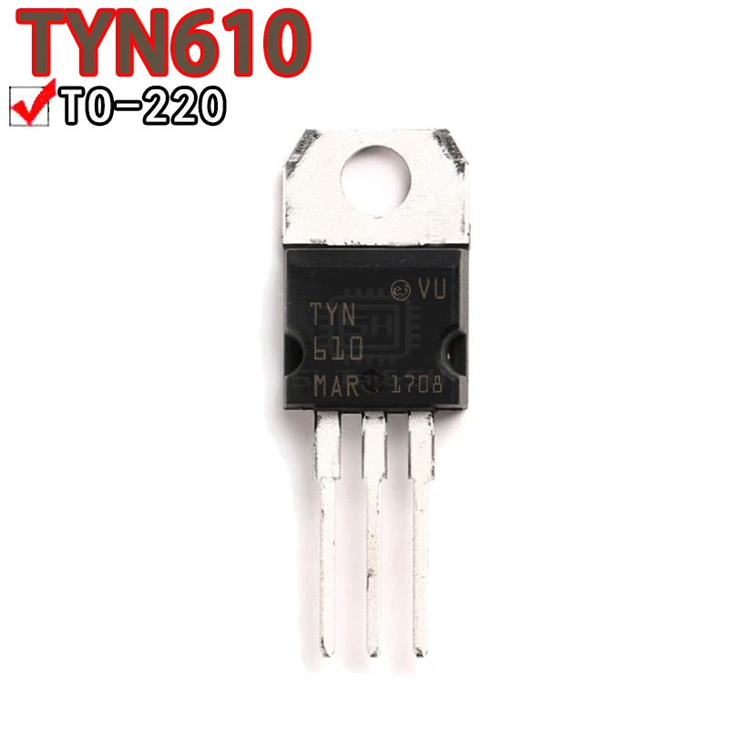 10PCS TYN610 TYN612TRG TYN612MRG TO-220 TYN208 TYN812 TYN1225 TYN825 TYN816 TO220