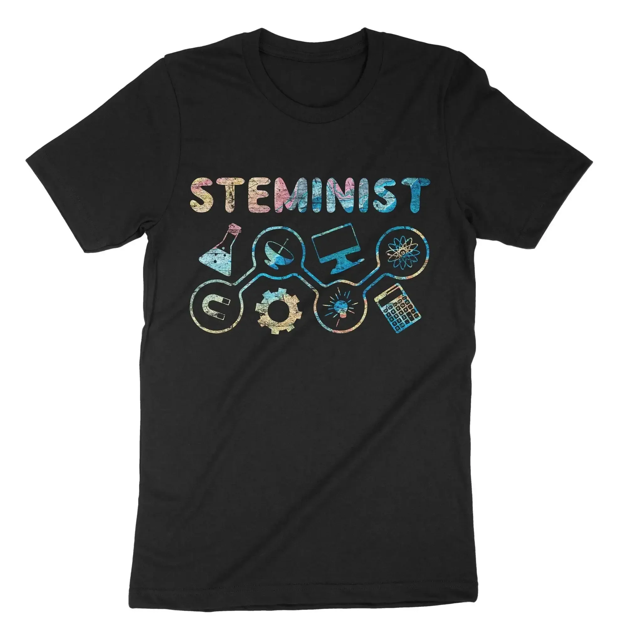 Steminist Science Women in STEM T Shirt Student Girls Technology Engineering Math Female Engineer
