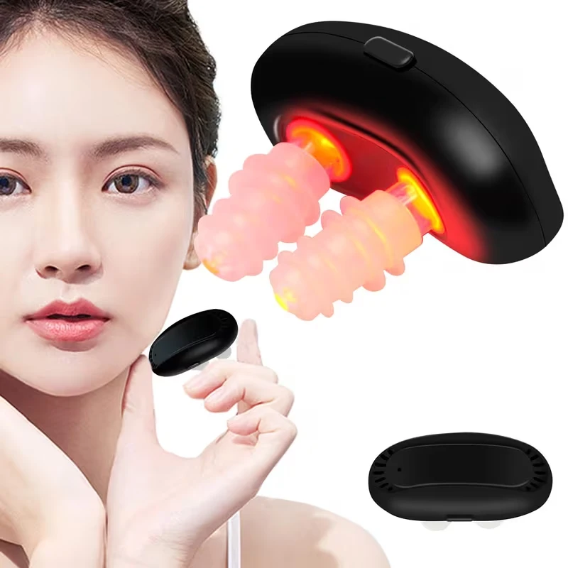 Portable Red Light Nasal Device (USB Rechargeable) for Sinus Congestion, Dry Nasal Passage Care, and Allergy Relief