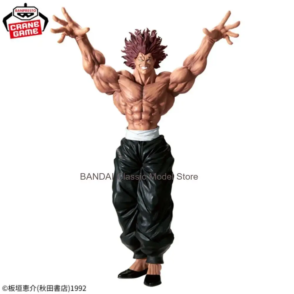 [Autentyczny Oryginalny] Bandai Banpresto Baki Grandista Hanma Yujiro Figurka Anime Model Kolekcjonerski Figurka Zabawka Ozdoba na Biurko Prezent