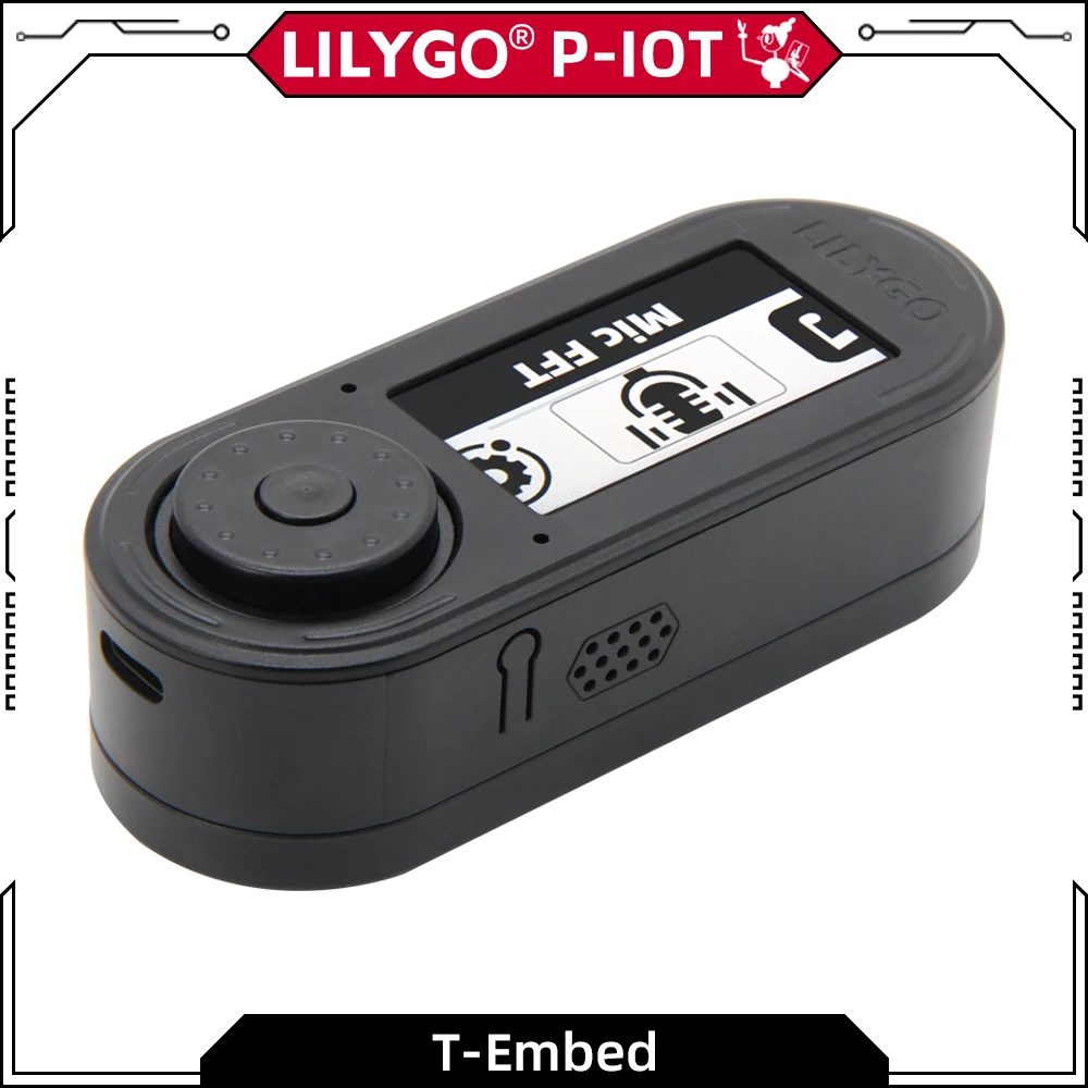 LILYGO® T-Embed ESP32-S3 płyta rozwojowa z 1.9 calowym wyświetlaczem LCD z mechanicznym enkoderem RGB LED Light MIC głośnik gniazdo TF