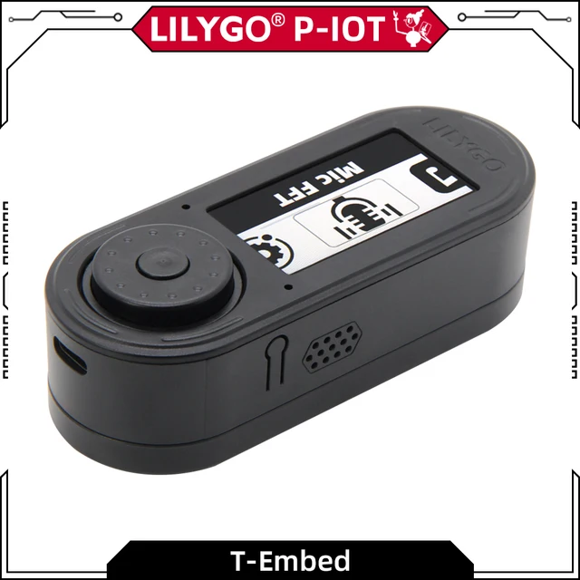 LILYGO® T-Embed ESP32-S3 płyta rozwojowa z 1.9 calowym wyświetlaczem LCD z mechanicznym enkoderem RGB LED Light MIC głośnik gniazdo TF