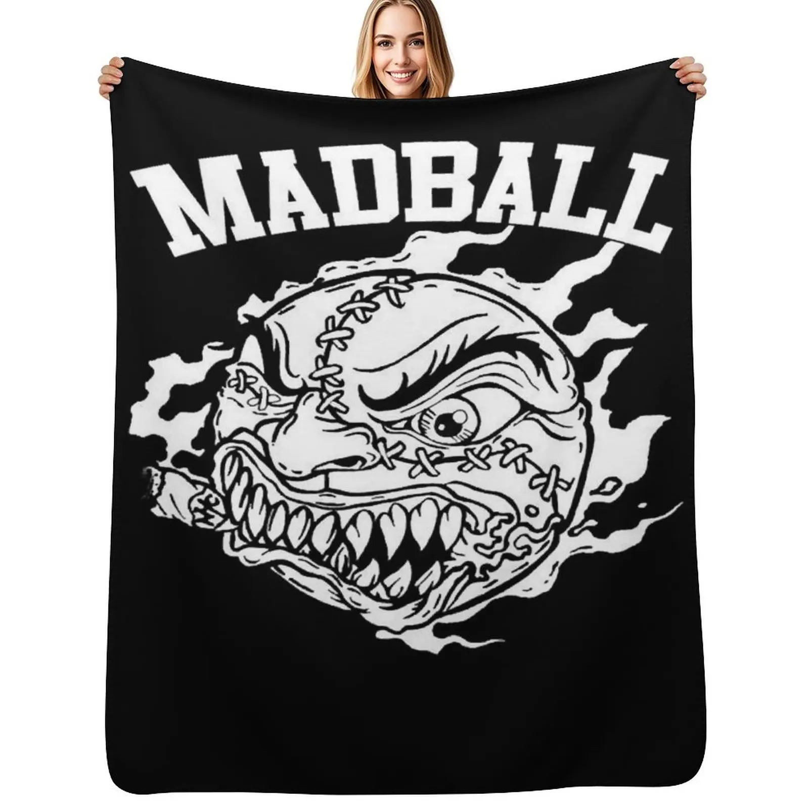 

new - madball Throw Blanket warm for winter Warm Baby Luxury St Blanket