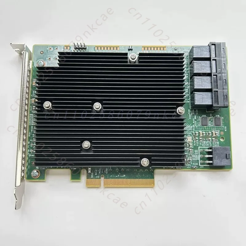 SAS3008 Chip 9300-16i 16 Port 12Gbps HBA IT Passthrough Expansion Card Support 16TB HDD FOR Synology NAS Storage Server