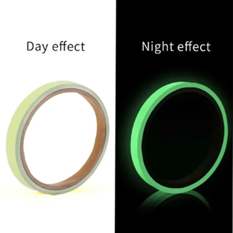 Luminous Tape 3m Green Warning Ground Light Storage Stair Anti-Slip Sticker Bicycle Frame Warning Reflective Fluorescent Tape