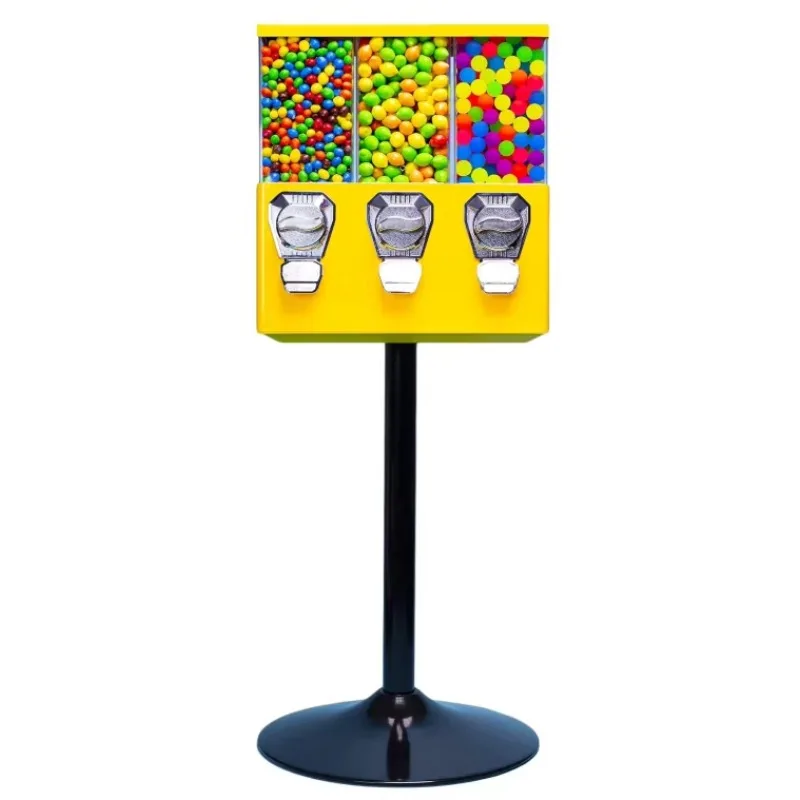 

Three-Layer Mechanical Toys Capsule Vending Machine Coin and Token Payment System Made of Steel and Metal