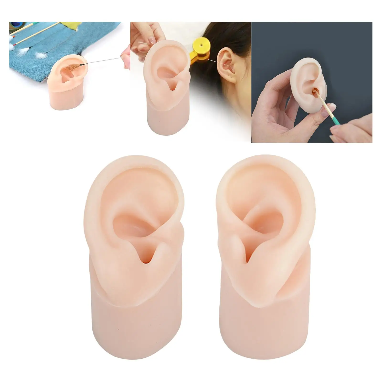

Модель ушей из силикона с высокой имитацией нежной текстуры, искусственное ухо