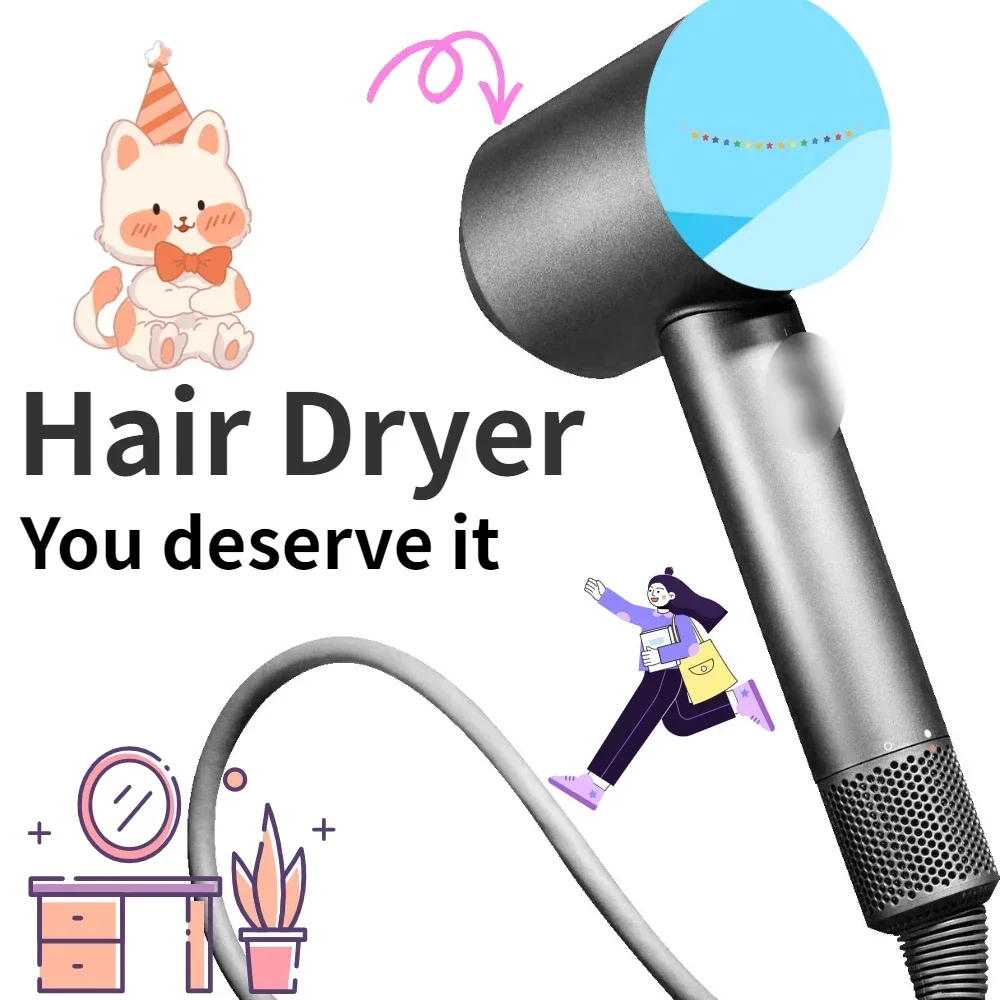 Professional Hair Dryer Hot Cold Wind Air Brush Hairdryer Negative Lonic Blow Dryer Strong PowerDryer Salon Tool 2400W