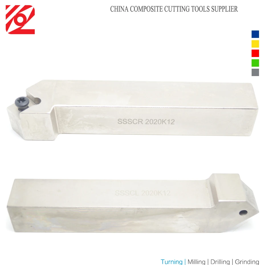 SSSCR1212H09 SSSCL1212H09 SSSCR1616H09 SSSCR2020K12 SSSCR2525M12 SSSCR SSSCL SCMT120408 Inserts Lathe Cutter Turning Tool Holder