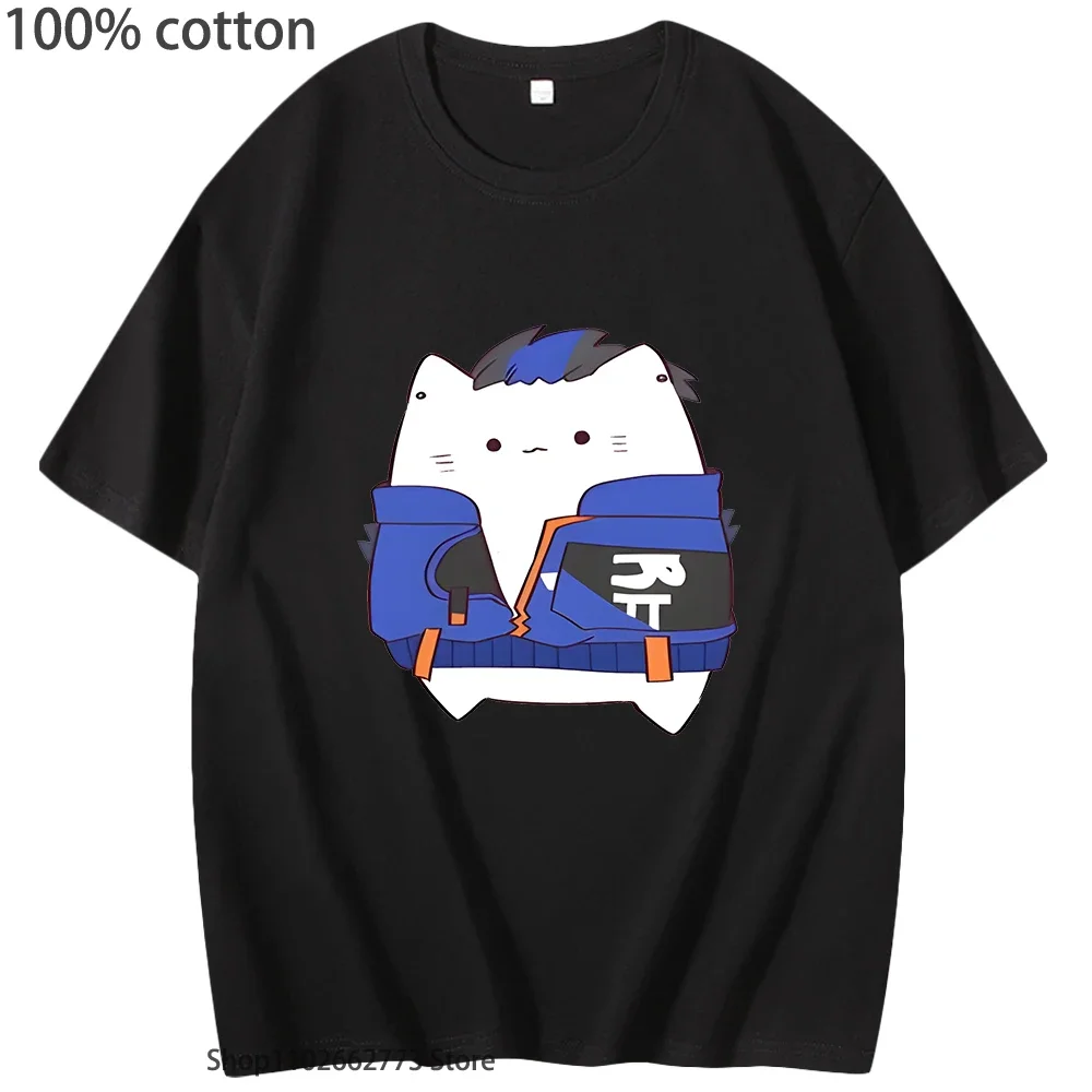 Koszulka męska z motywem gry VALORANT, koszulki koreańskie hip-hopowe, 100% bawełna, letnie t-shirty, koszulki anime, damskie, chłopięce, unisex, top Y2k