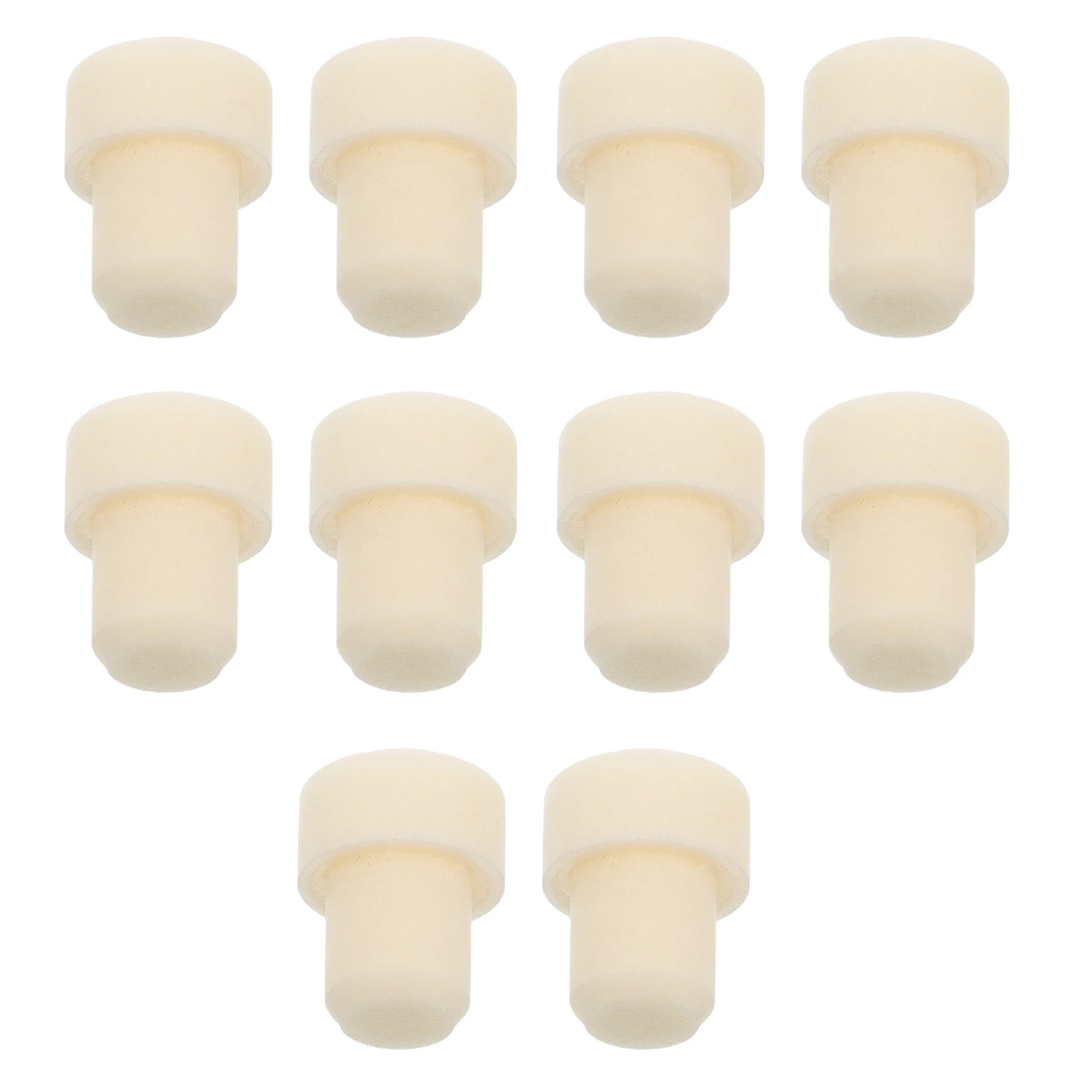 

10pcs Polymer Plugs High Quality Stoppers Aroma Preservation Decorative Lids Beverage Saver Rubber Caps Glass Bottles Mini