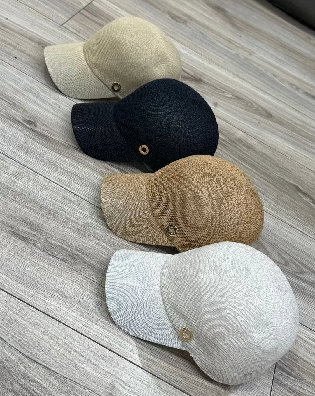 

Breathable Knit Duck Tongue Hat Lightweight Summer Sun Cap For Women