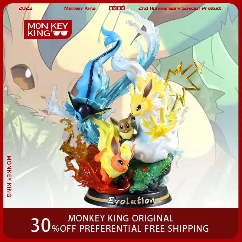 figurine-d'action-pokemon-eevee-vaporeon-flareon-26cm-modele-de-collection-anime-decorations-d'ornement-de-bureau-cadeau-de-vacances-jouet-pour-enfants