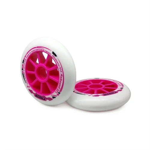 Imagen 2 del producto SUPER Worth MCGALA 83A 110mm patines de velocidad en línea rueda 4X110mm 3X110mm pista carrera maratón patinaje neumático 110 6/8 Uds