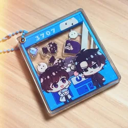 Omniscient Reader's Viewpoint Anime Keychain Women Shaker Acrylic Key Chain Man Keyring Pendant Ornament Accessories Friend Gift