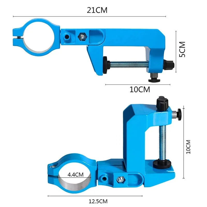 T Universal Drill Press Bracket Adjustable Table Rack Electric Drill Holder Stand Shelf for Drilling Power Tool Garage M4YD
