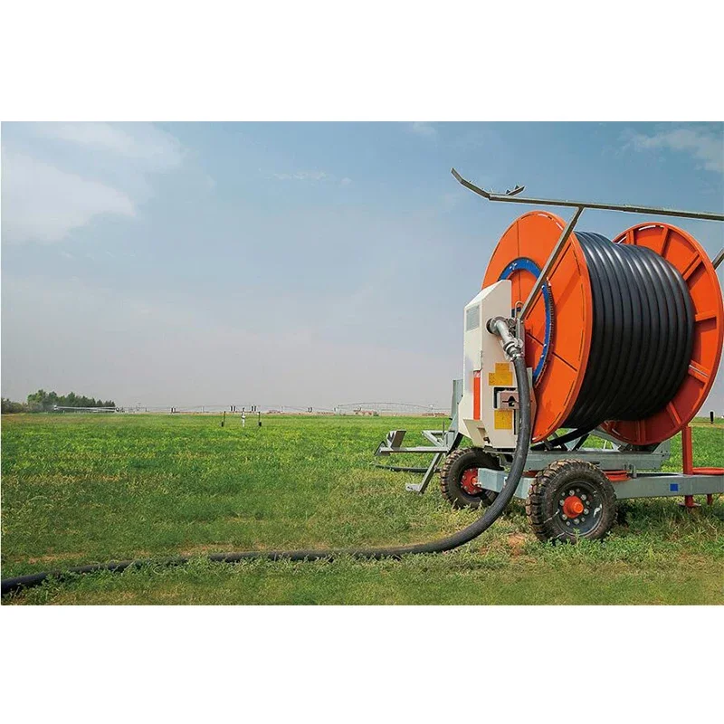 Movable Wheel automatic farm agricultural sprinkler irrigation system