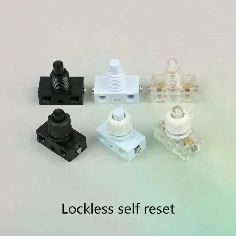 /PFU/1pc 250v 2a Push Button Switch Inline Foot Pedal Ufo Type Lamp Lighting Control On/off Ac High Quality Material