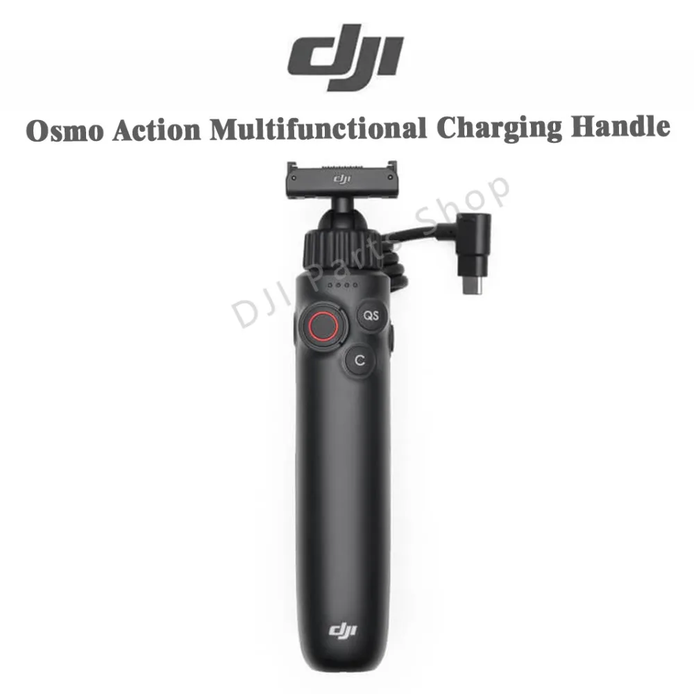

DJI Osmo Action Charging Handle for Action 5 Pro 4 w/ Mic Tripod Mount ，Used 98%NEW