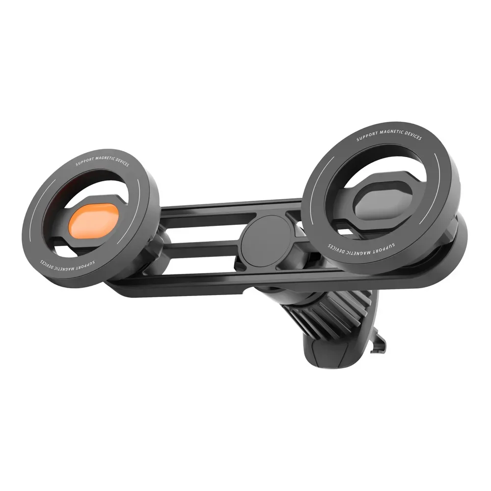 

2 in 1 Car Air Vent Bracket Magnet Phone Holder Magnetic 2 Phone Mounts Car Smart Phone Holders Stands for Magsafe IPhone 16