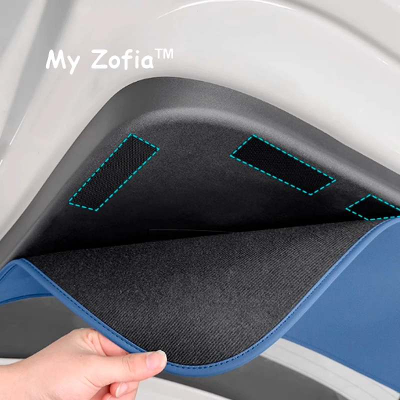 For BYD Dolphin Mini Seagull 2024 2025 2026 Car Rear trunk protective pad tailgate anti kick pad interior decoration Accessories