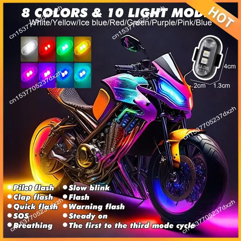 A43M 무선 락 라이트 포트럭 자동차 LED 조명 실내 무선 무선 LED 조명