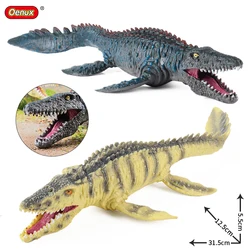 New Prehistoric Sealife Animals Model Mosasaurus Action Figures Savage Dinosaur Home Decoration Collection Toys Kids Gifts