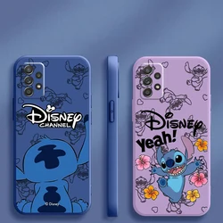 Disney The Stitch Bady For Samsung Galaxy A73 A72 A71 A54 A53 A52 A34 A33 A32 A22 A23 A24 A25 A15 A13 A05 Phone Case