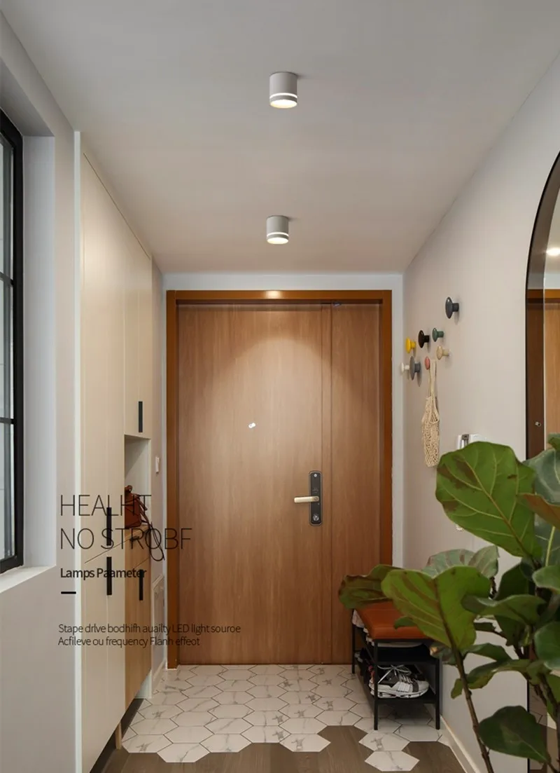 Picture 7: Dimmable Cylinder LED Downlights 7W 10W 12W 15W COB LED Ceiling Spot Lights AC85~265V LED Background Lamps Indoor Lighting