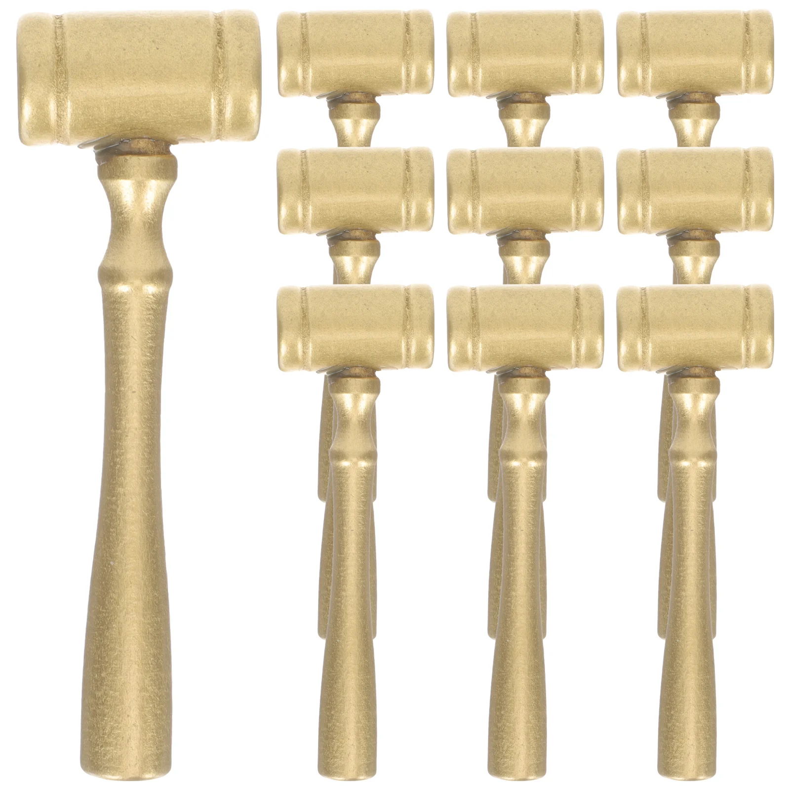 

10 Pcs Wooden Hammer Toys Kids Lotto Game Learning Tool Toddler Hand Training Wood Hammers Birthday Presents