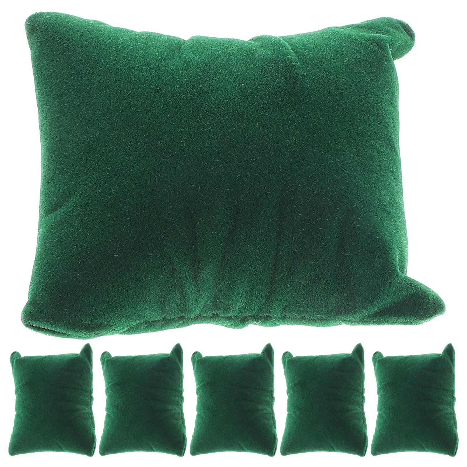 

10Pcs Watch Cushion Jewelry Display Pillow Soft Watch Holder Small Bracelet Display Pillow Organizer Box Bracelet Cushions