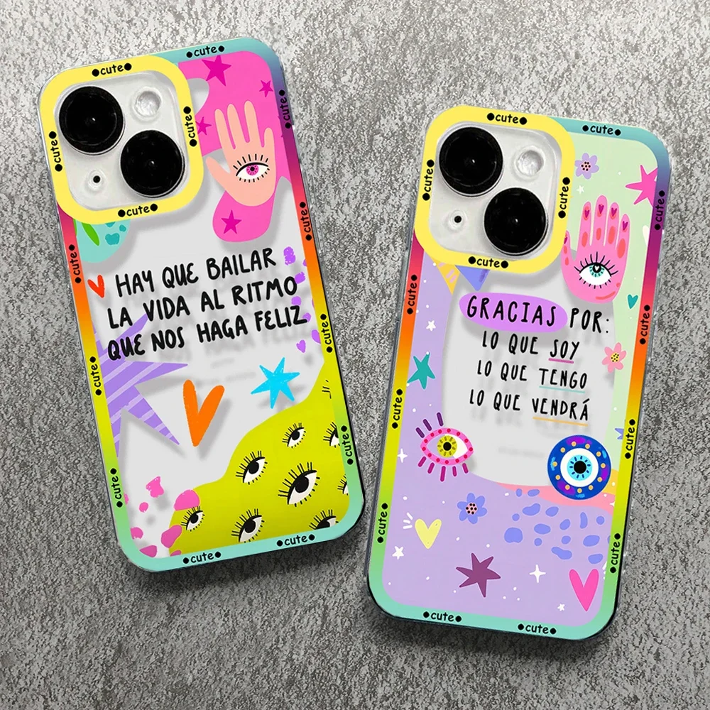 

Funny Turkish Lucky Blue Evil Eye Phone Case For iPhone 11 12 13 14 Pro Max XR X XS MAX 7 8 Plus Cover Clear Shockproof Fundas