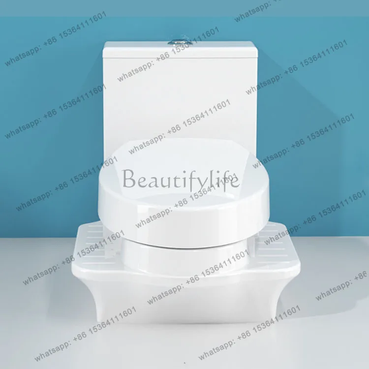 Squatting dual-purpose toilet deodorant toilet two-in-one squatting one