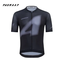 Summer Men's Short Sleeve Cycling Jersey Team Custom Logo Breathable Quick Dry Moisture Wicking Road Bike MTB Bicycle Shirt Outd