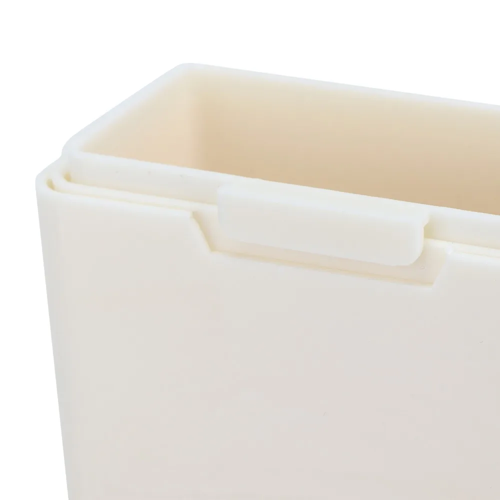 3PCS 3.1×2.6×1 in，3.3×3×1.3 in，3.2×2.8×1.2 in Folding Paint Water Bucket Three In One Separate Compartment Art Brush Washing Tub view 5
