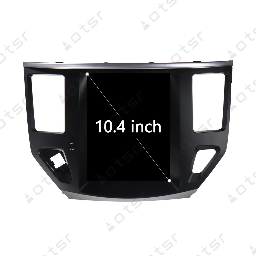 10.4 بوصة CarPlay أندرويد 15.0 مشغل راديو الوسائط المتعددة للسيارة لنيسان باثفندر R52 SL SV 2013 - 2020 وحدة ستيريو GPS نافي #5