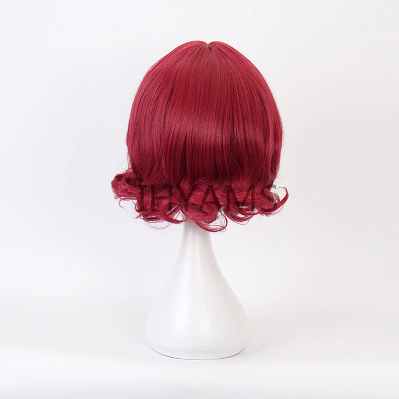 Game Anime Akatsuki no Yona Wig Yona of the Dawn Yona Styled Curly Cosplay Wig Halloween Role Play Party Wigs + Wig Cap