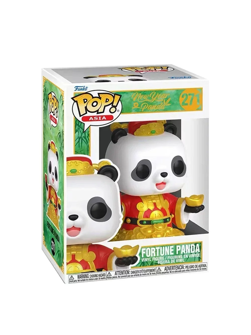 Original funko pop lucky panda ásia série vinil anime figura de exibição de bens de ano novo presente modelo coleção decoração do quarto brinquedo