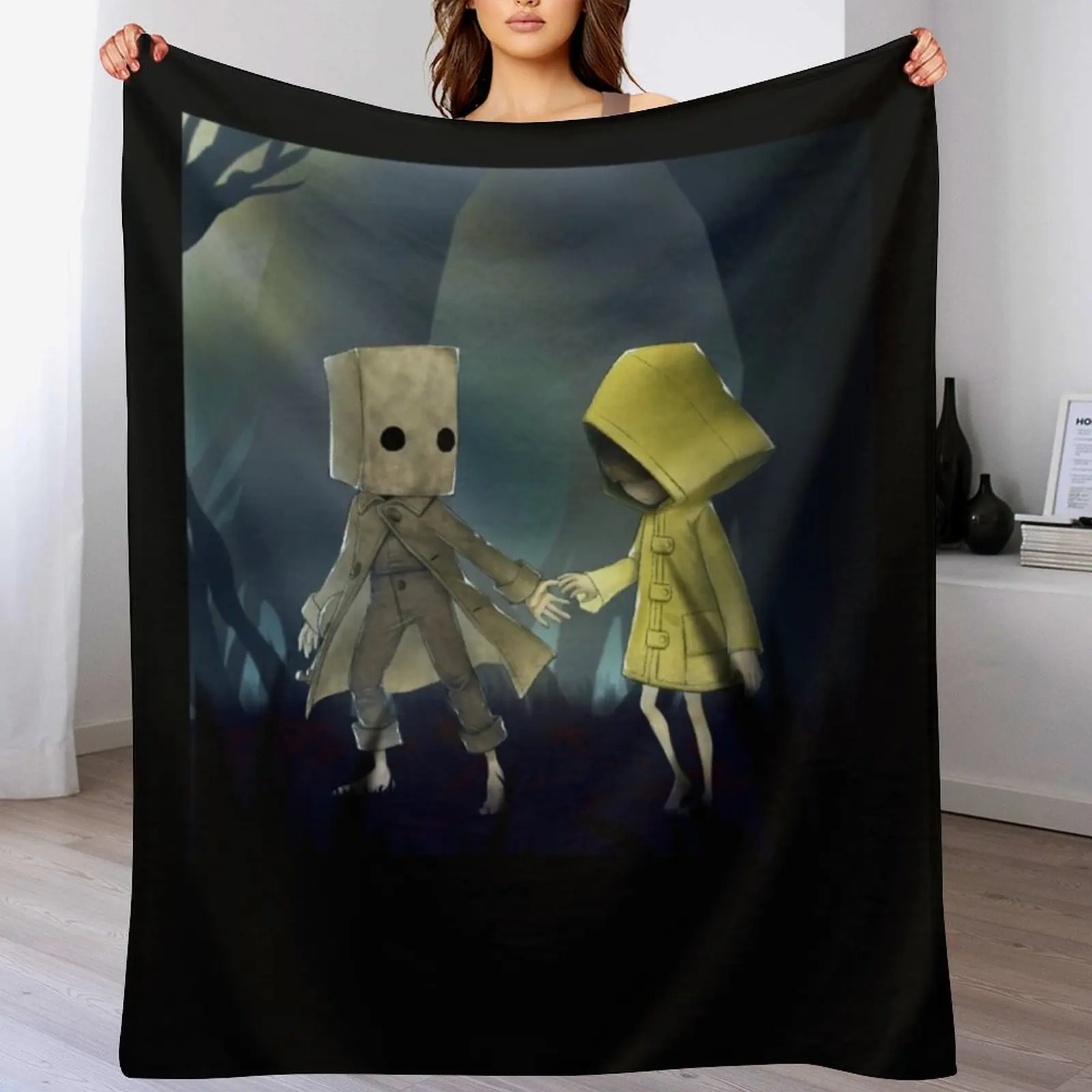 

Mono In Nightmares With Six Classic T-Shirt Throw Blanket