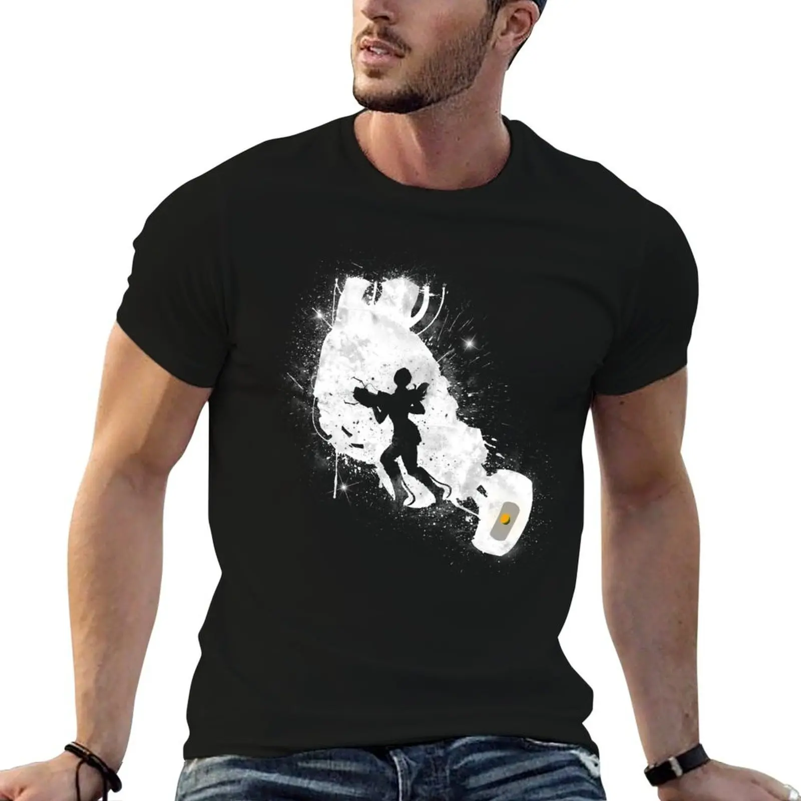 Still Alive (Version blanche) T-shirt grande taille décontracté pour l'extérieur