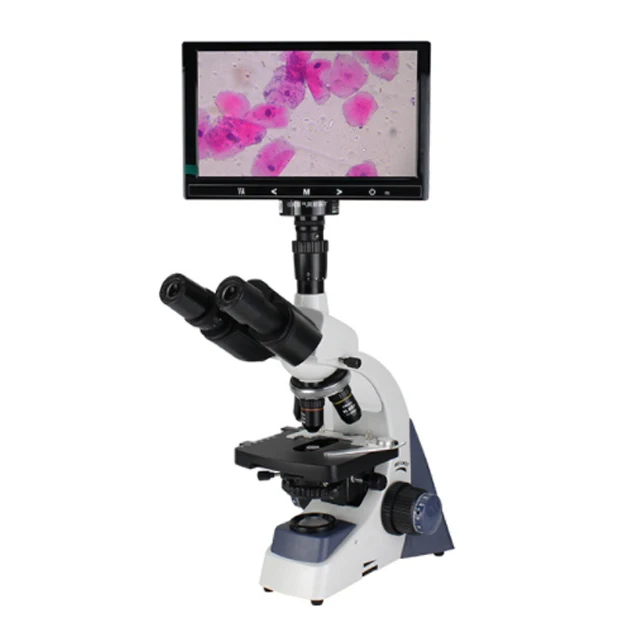 

FHD3800 Trinocular Biological Microscope High-definition Imaging Large Field of View Bacterial blood Detection