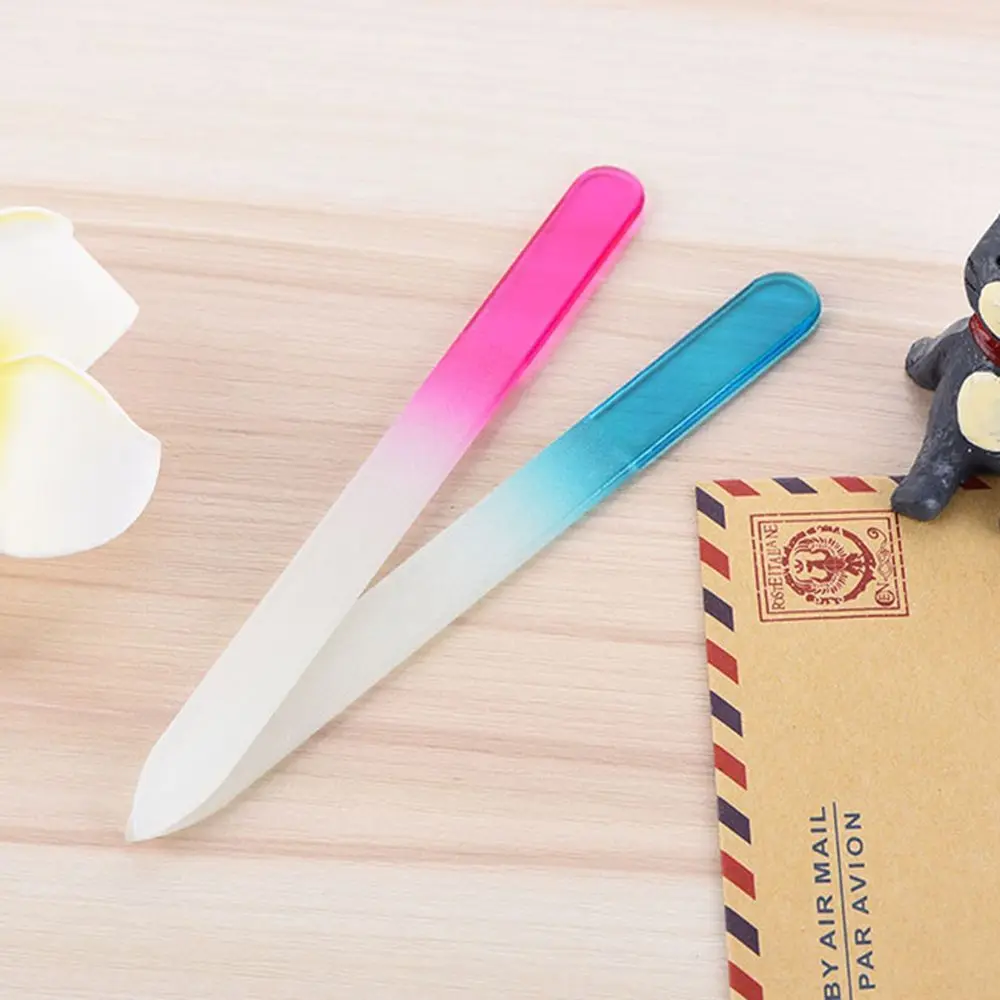 

New Durable Pro Tool Crystal Glass File Nail Art Files Manicure Device