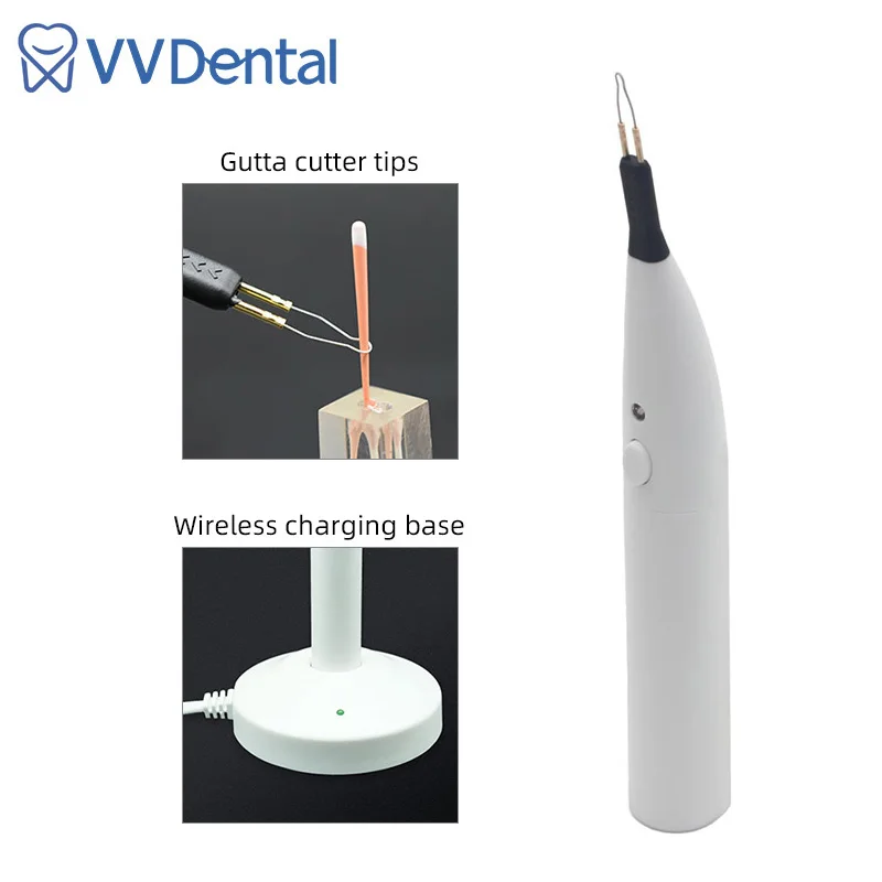 Dental Gutta Percha Cutter Endo Gutta Teeth Whitening Dental Endodontics Cutta Percha 4pcs Free Tips Dentistry Equipment