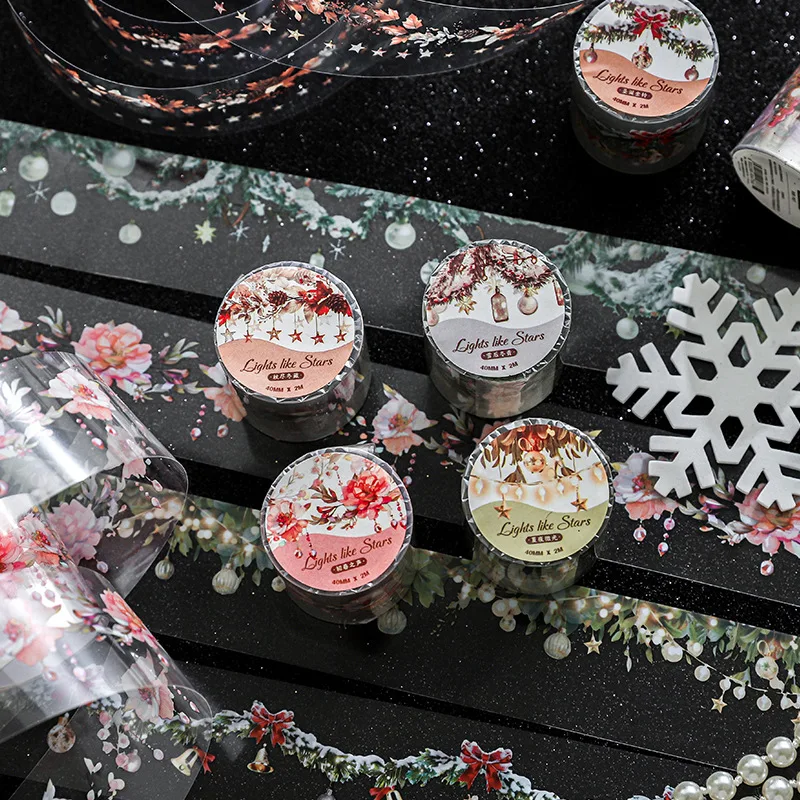 1pcs DIY Decoration Adhesive Tapes Japanese many lights, many stars Washi Tapes Masking Tapes stickers stationery