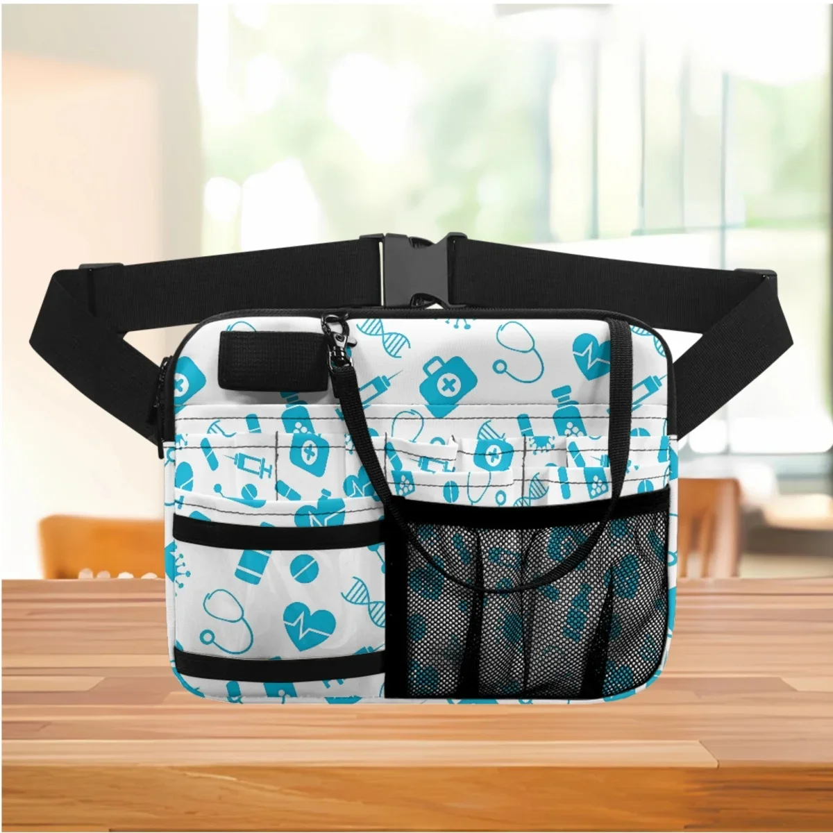 

Nurse Fanny Pack Medical Equipment Healthcare Printing Practical Portable Ladies Pocket Storage Organizer Pouch Print on Demand