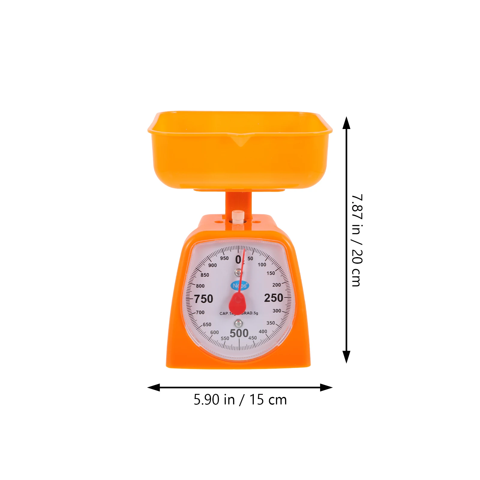 Spring Dial Scale Shop Counter School Mechanic Tools Multifunction Portable Food Baking Pastry Plastic Child Color Random