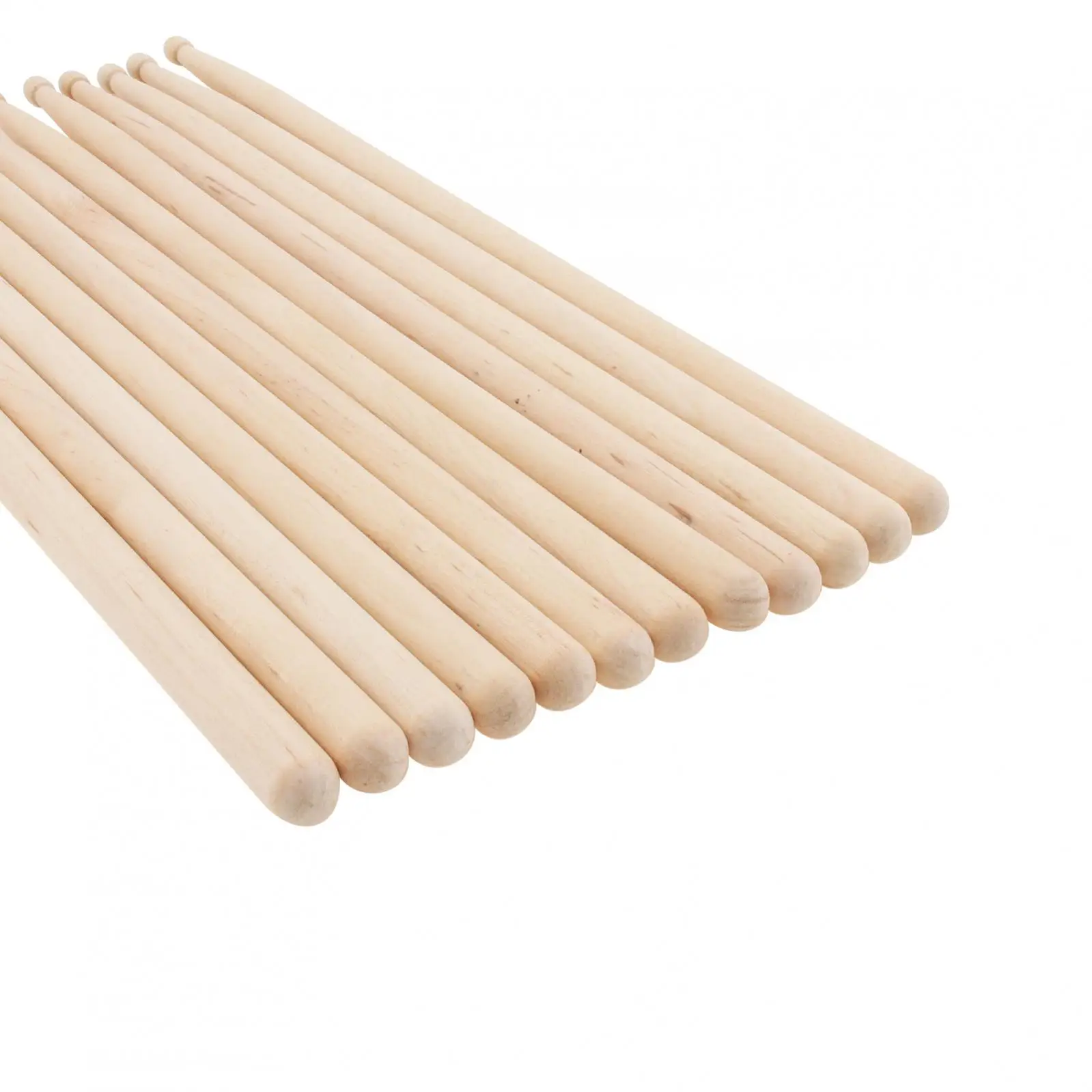 12pcs 5A Drum Sticks Classic Maple Wood Drumsticks Percussion Musical Instruments Practice Drum Stick for Jazz Drum Exercise